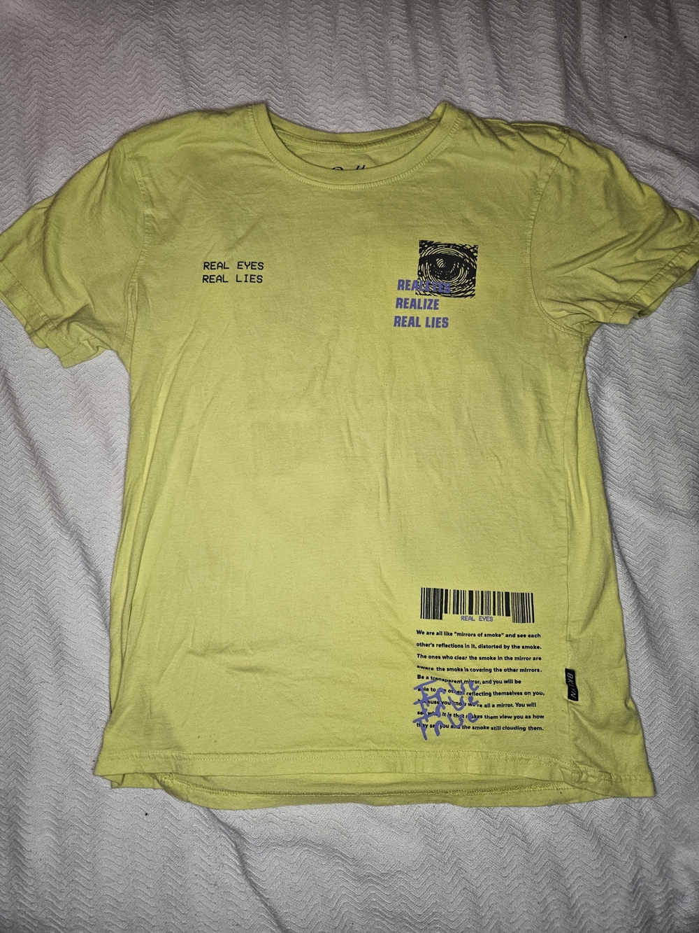 Brooklyn Cloth Mfg. Realize/Real Eyes/Real Lies T-Shirt